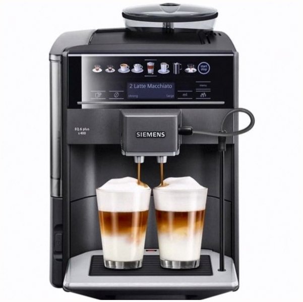 Siemens EQ6 plus s400 Kaffeevollautomat TE654319RW Schwarz