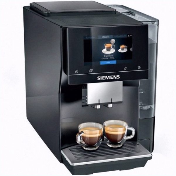 Siemens EQ700 Kaffeevollautomat TP703R09 Schwarz