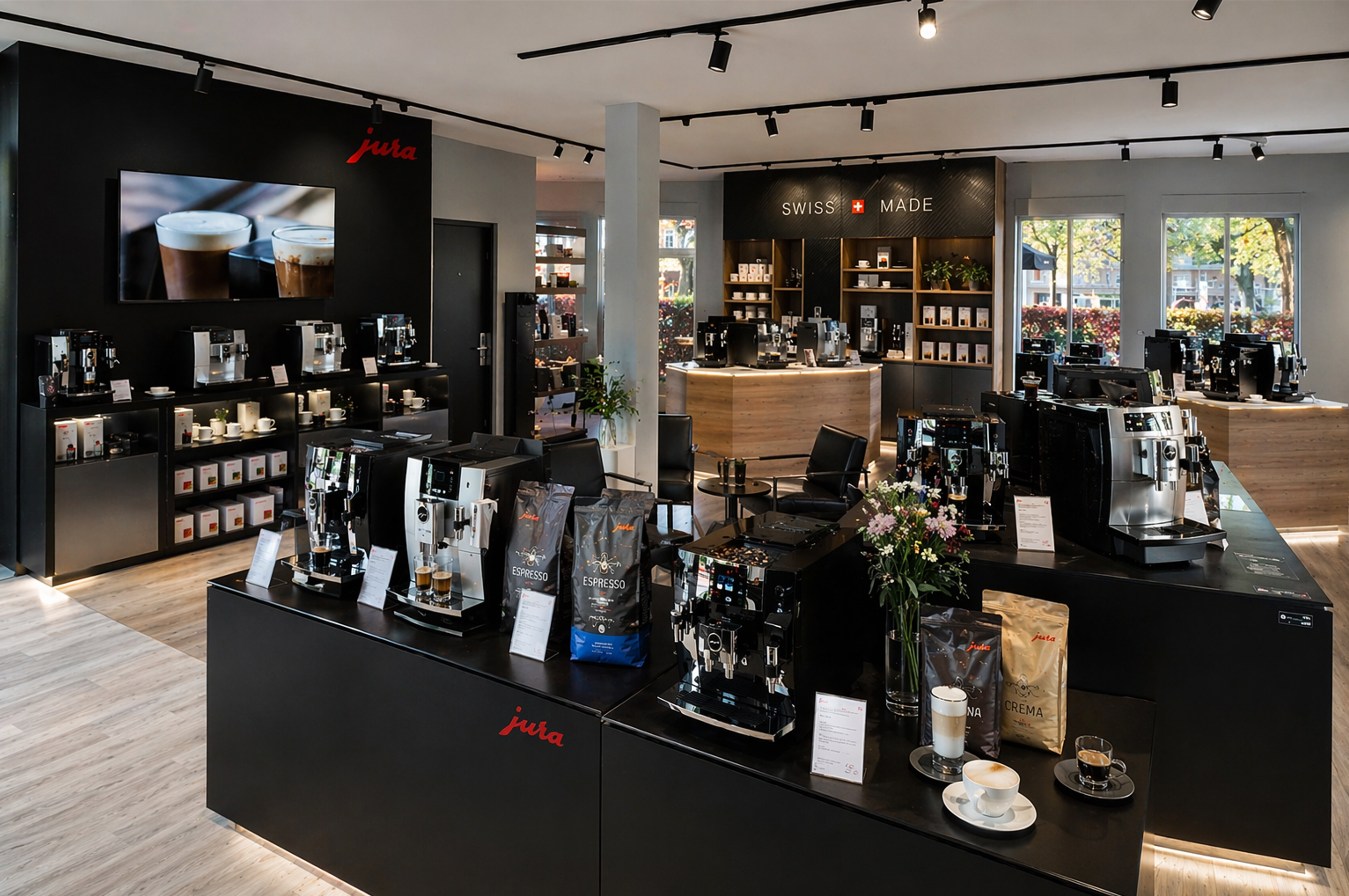 Br&uuml;hwerk Showroom Hamburg &mdash; Verkostung und Espresso-Bar